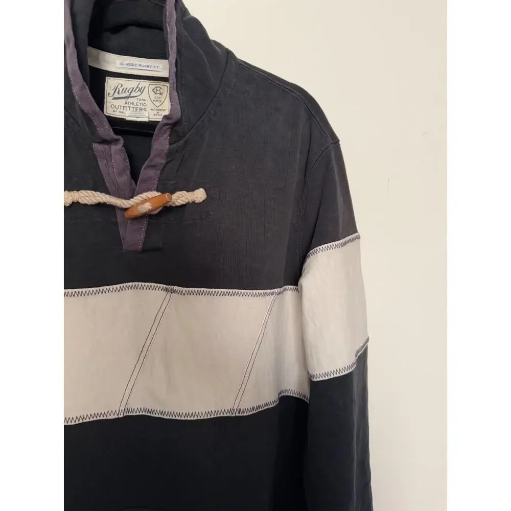 Rugby Athletic Outfitters Ralph Lauren Long Sleeve Striped Shirt Men's Size XL